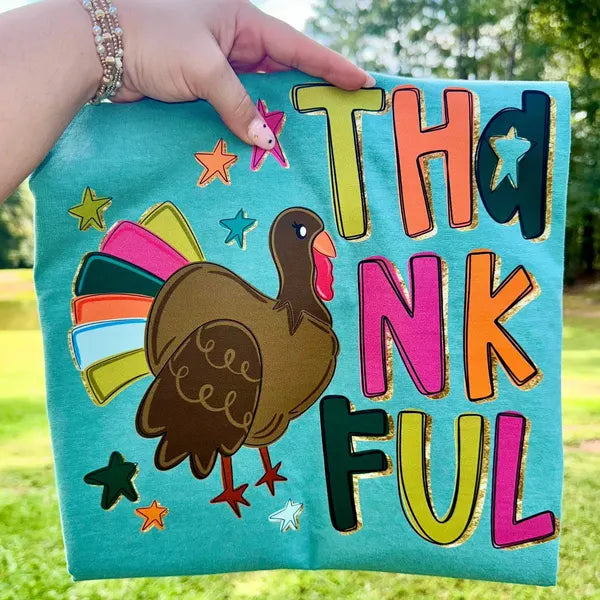 Thanksgiving Turkey graphic tee Shirt 🦃✨