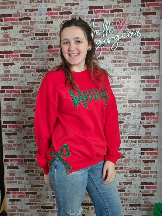Merry Bows Sweatshirt