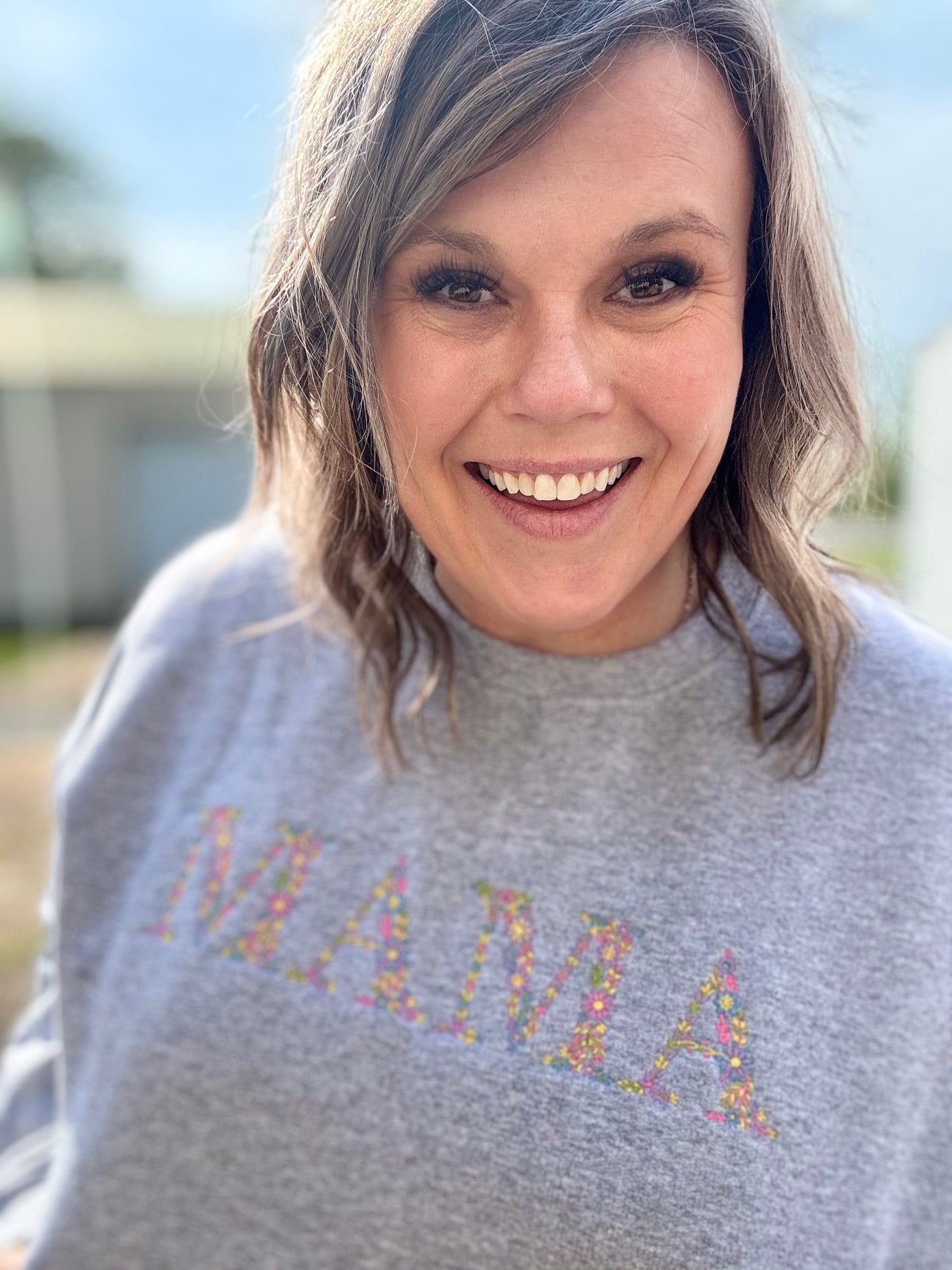 Personalized Floral Mothers Day Shirts