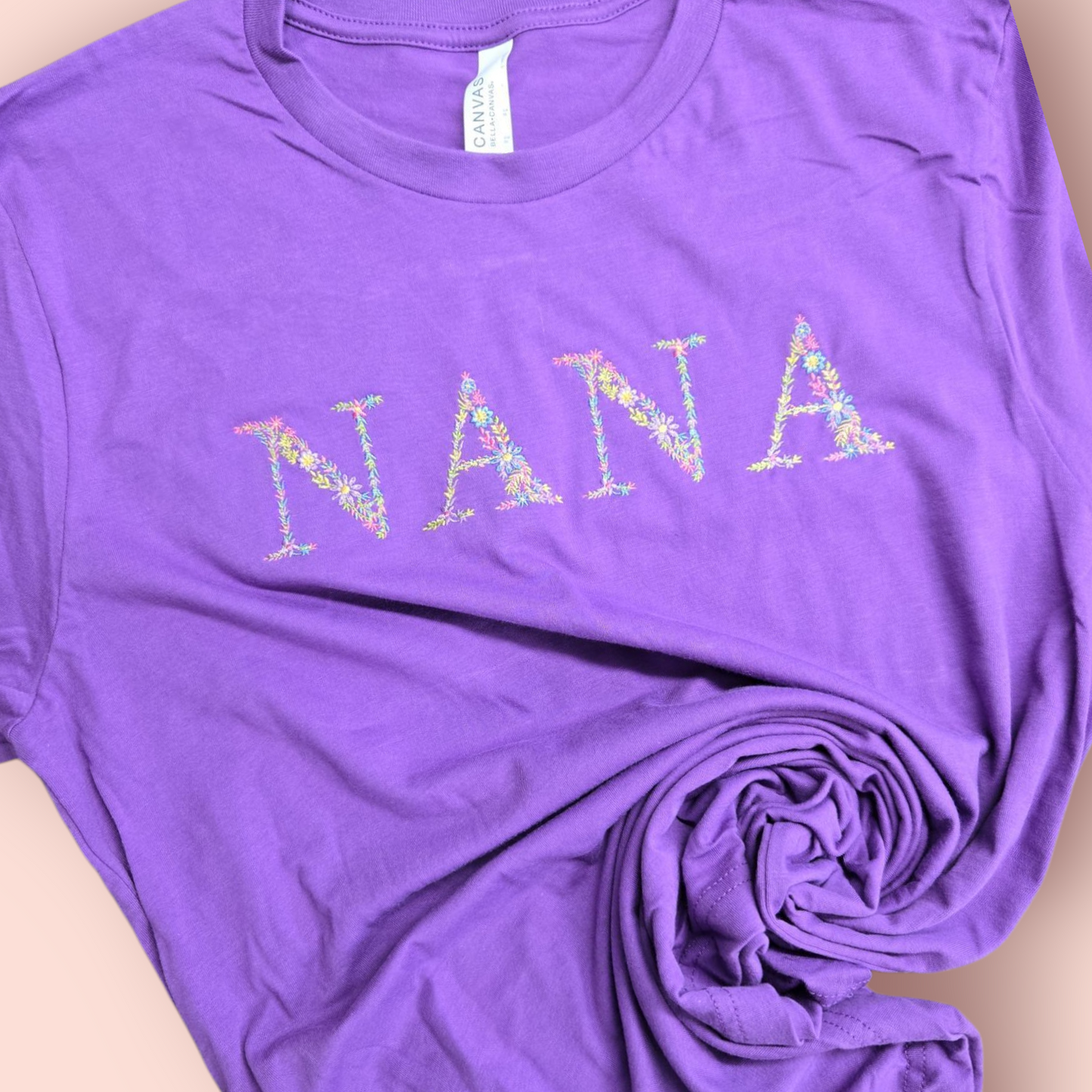 Personalized Floral Mothers Day Shirts