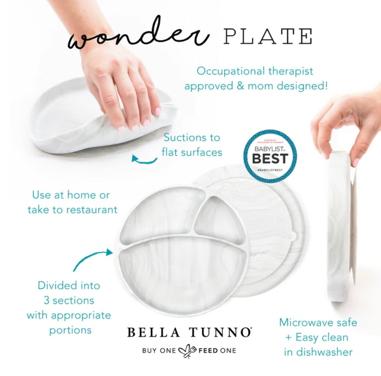 Clean Plate Club Suction Plate