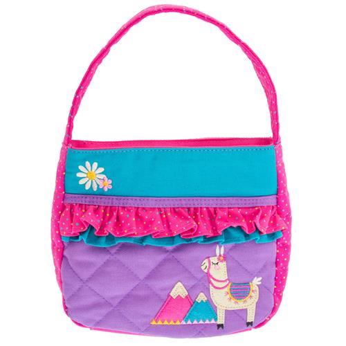 Llama Quilted Purse