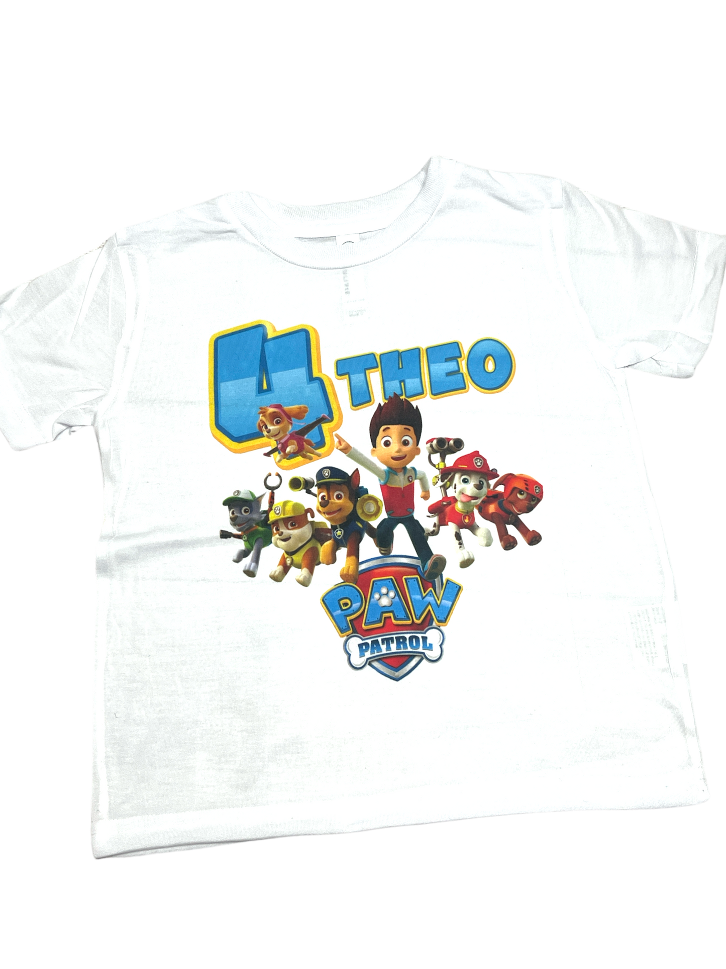 Paw Patrol Themed Birthday Tee