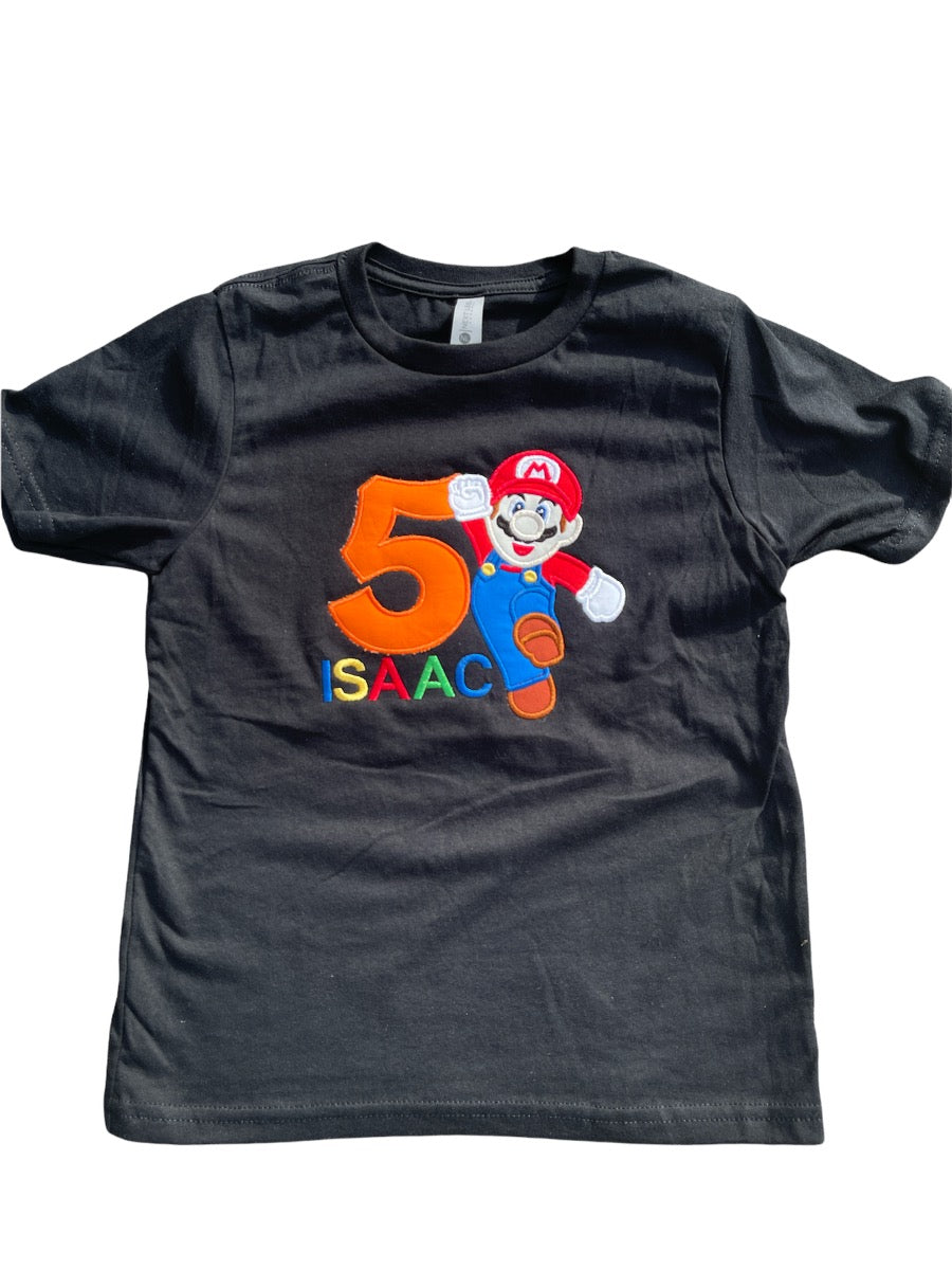 Mario Kart Inspired Birthday Tee