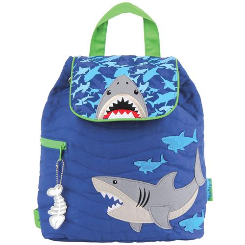 Big Shark Quilted Backpack